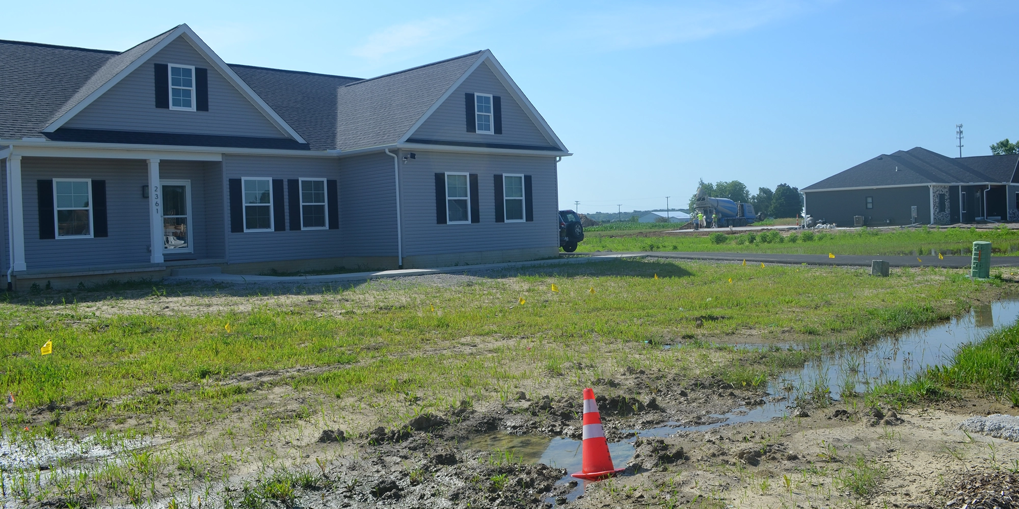 PM and Sons Hydroseeding Before 1 Toledo Ohio copy